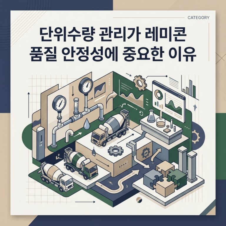 ai thumbnail branding 단위수량 관리가 레미콘 품질 안정성에 중요한 이유 1788316872
