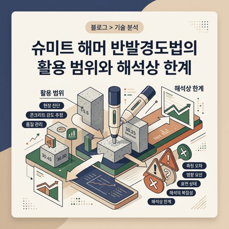 ai thumbnail branding 슈미트 해머 반발경도법의 활용 범위와 해석상 한계 1788332135