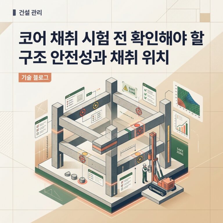ai thumbnail branding 코어 채취 시험 전 확인해야 할 구조 안전성과 채취 위치 1788332326