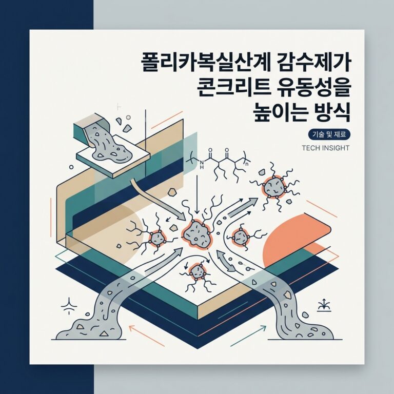 ai thumbnail branding 폴리카복실산계 감수제가 콘크리트 유동성을 높이는 방식 1788317320