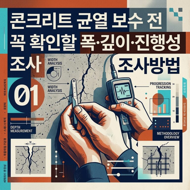 ai thumbnail poster 콘크리트 균열 보수 전 꼭 확인할 폭·깊이·진행성 조사방법 1791876066